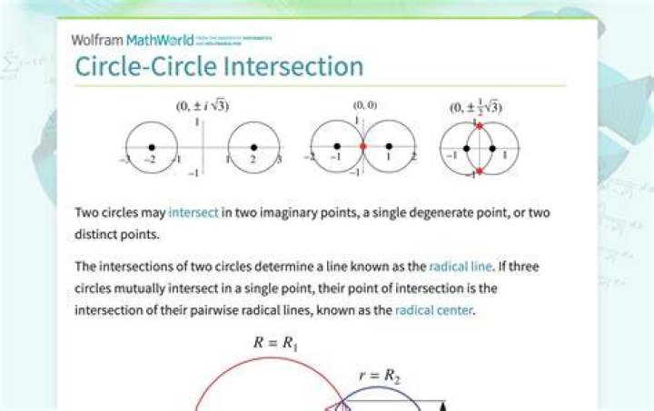 Are circles and lines in two-space one-dimensional?