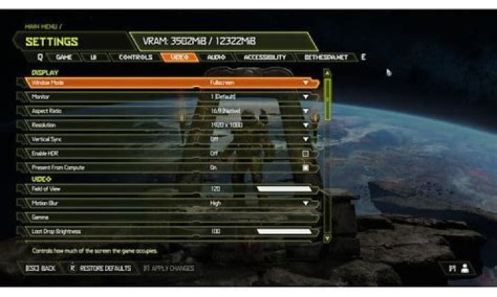 Benchmarking doom eternal