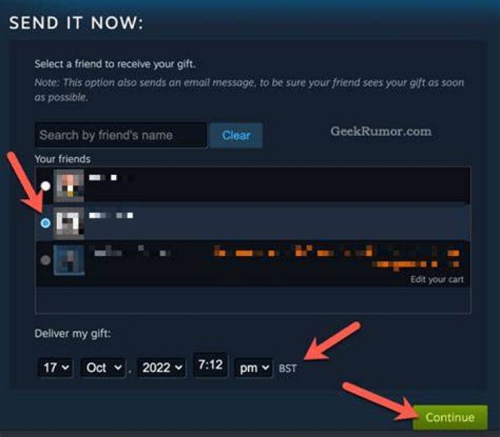 Can I message someone on Steam if they've sent me a friend request?