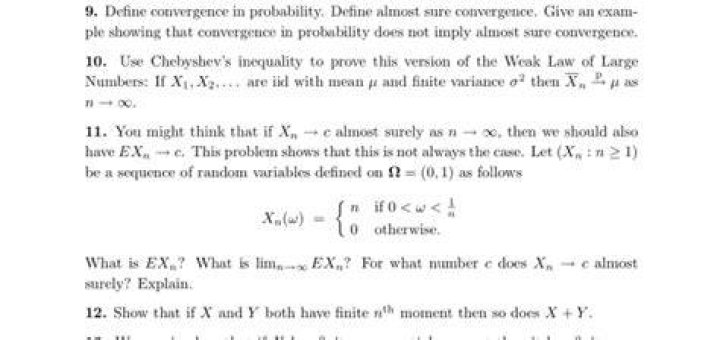 Convergence in probability does not imply almost sure convergence?