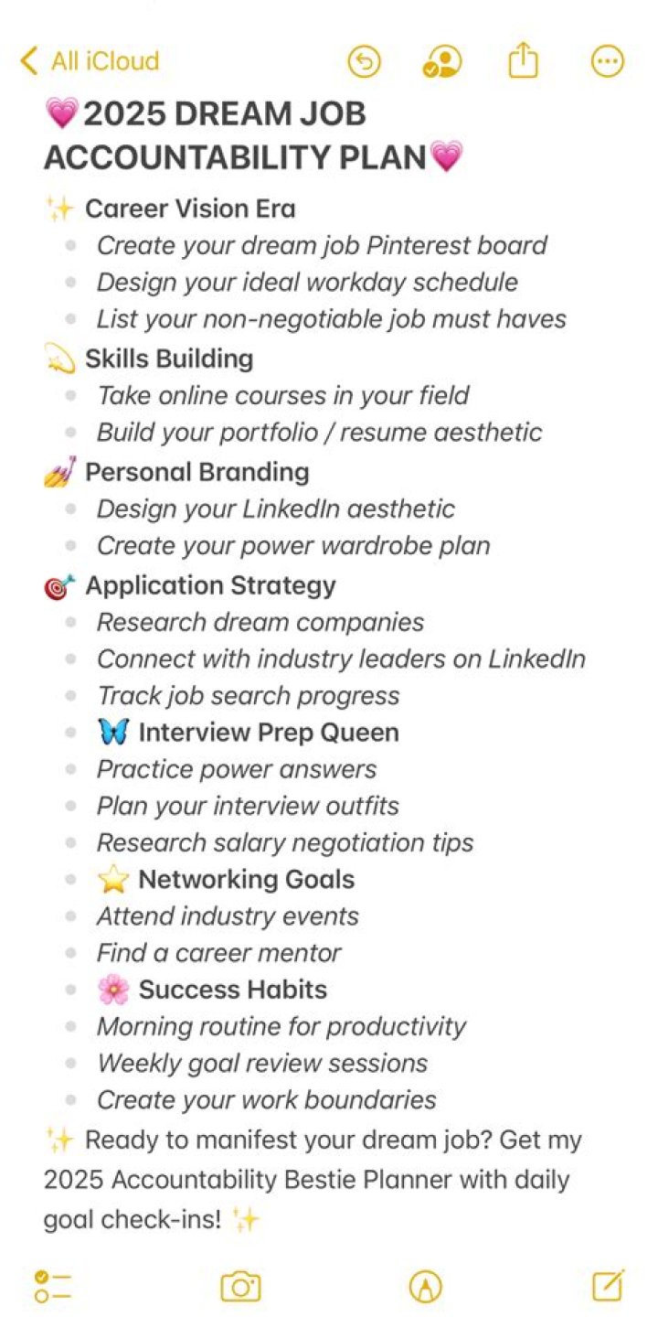 Dream Job vs Skill Level 9