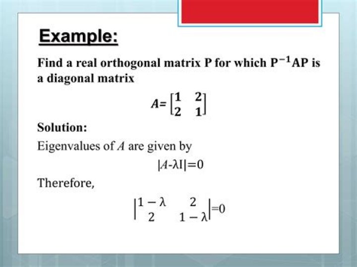 Eigenvalues in orthogonal matrices