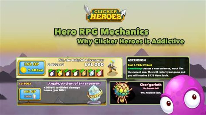 Game mechanics in Sakura Clicker