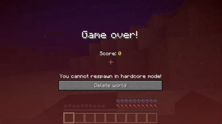 How can I save my hardcore map after I die?