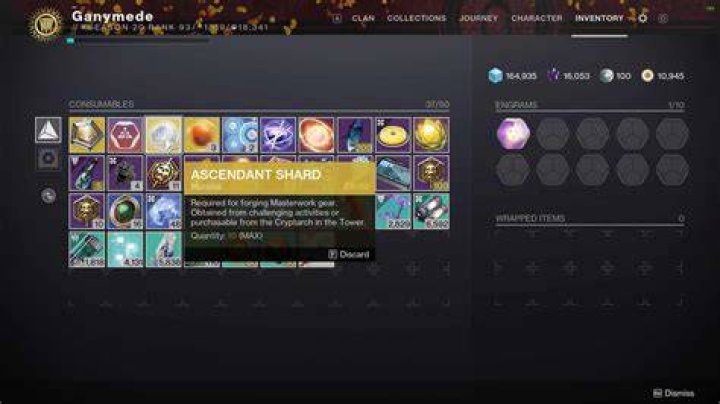 How do I get Ascendant Shards & Ascendant Energy?