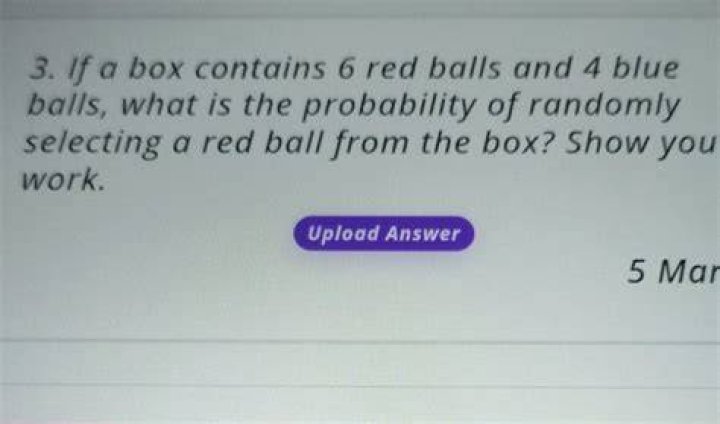 Probability Problem: A box contains 100 balls