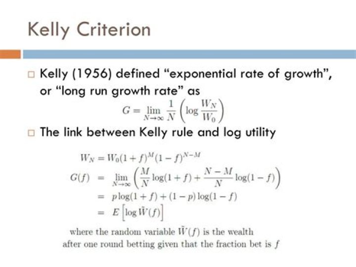 Proof that the Kelly Criterion is optimal?
