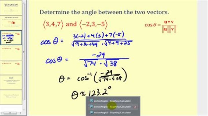 Signed angle between 2 vectors?