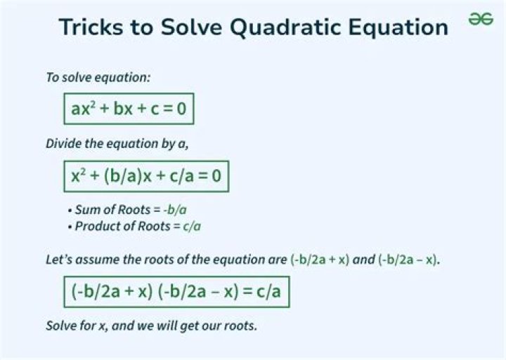 Solving for $x$ in Quadratic Equations