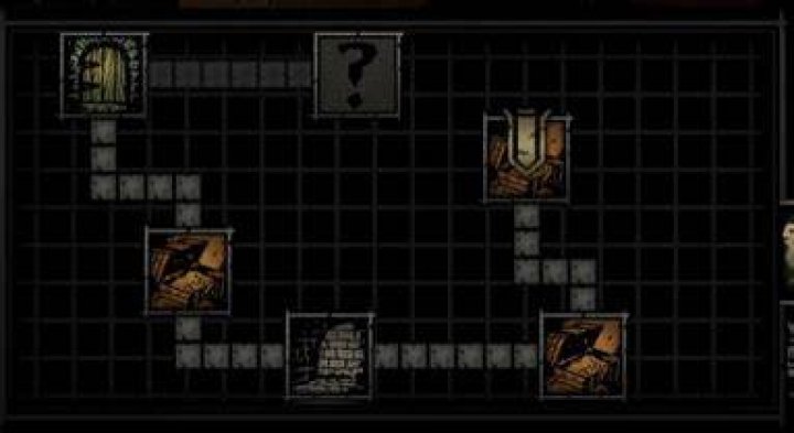 What do the different map room icons mean?