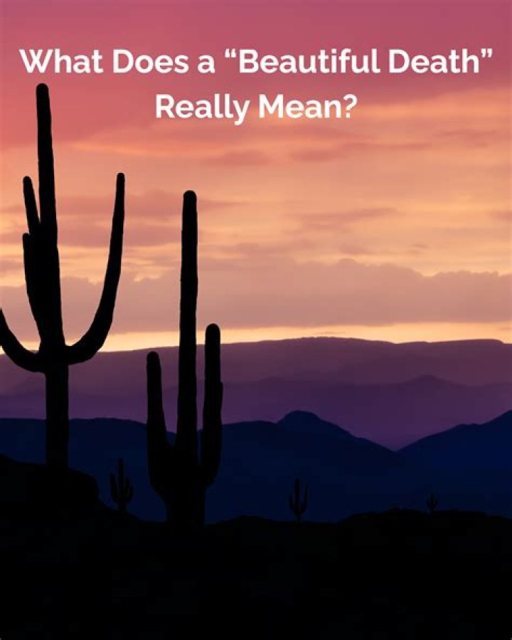 What does this death message mean?